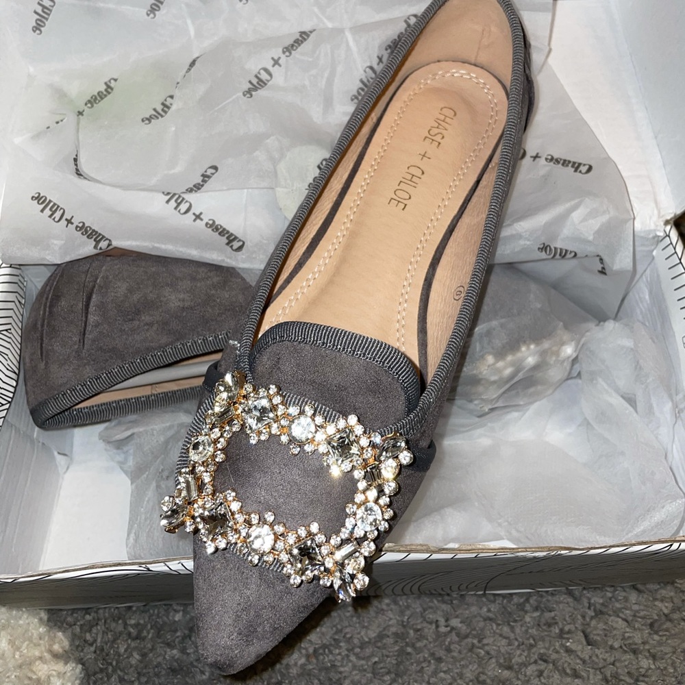 Rhinestone flats